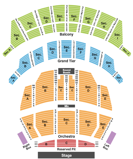 Altria Theater Jerry Seinfeld Seating Chart